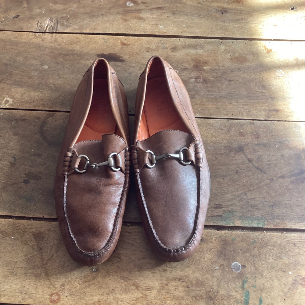 Peter Millar driving moccasin